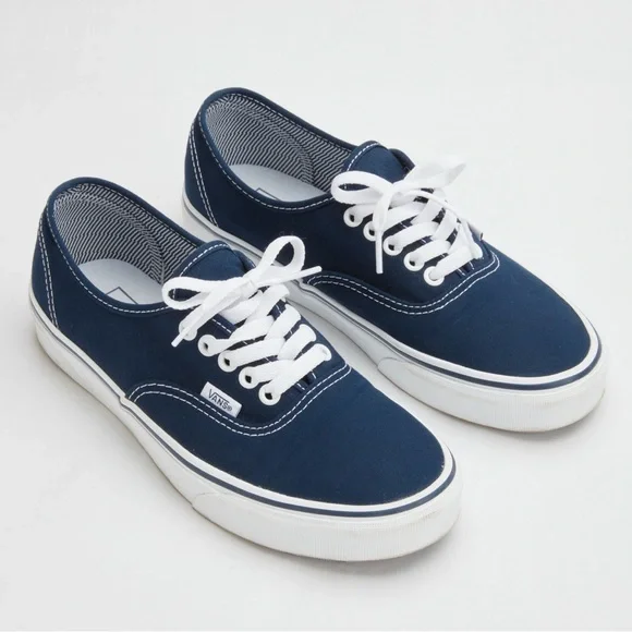 VANS AUTHENTIC NAVY size 7.5 - Picture 3 of 10